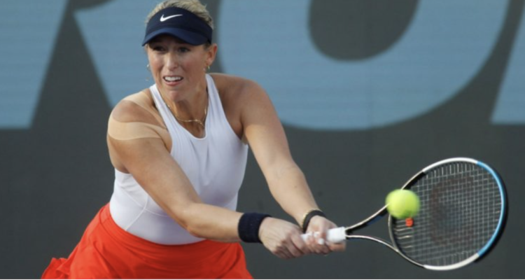 Alexa Guarachi se despidió del dobles mixto