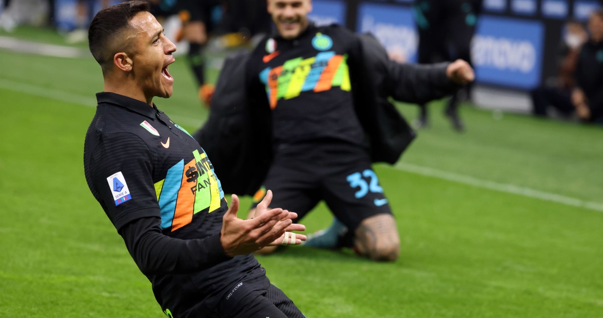 Alexis Sánchez anotó en el triunfo de Inter sobre Empoli.
