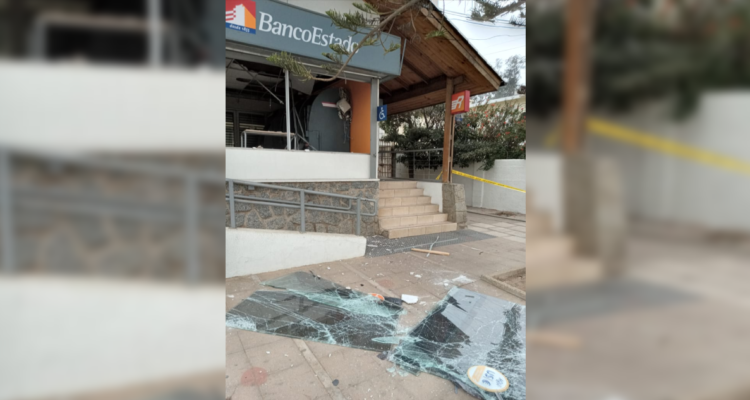 Intento de robo en cajeros de Algarrobo