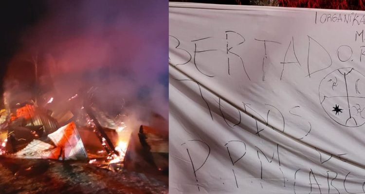 Ataque incendiario Contulmo
