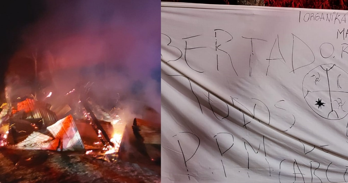 Ataque incendiario Contulmo
