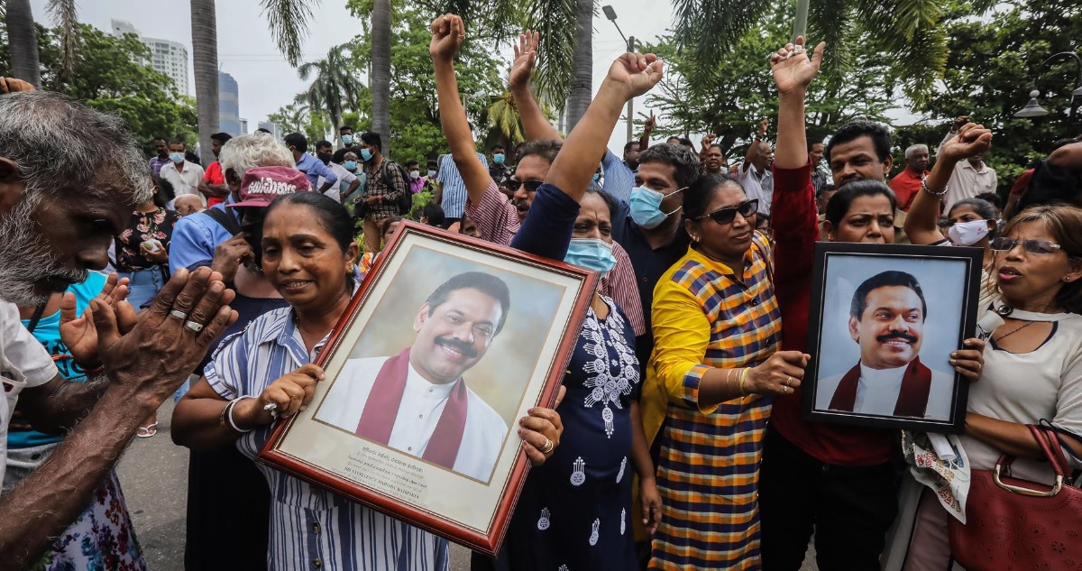 Protestas en Sri Lanka