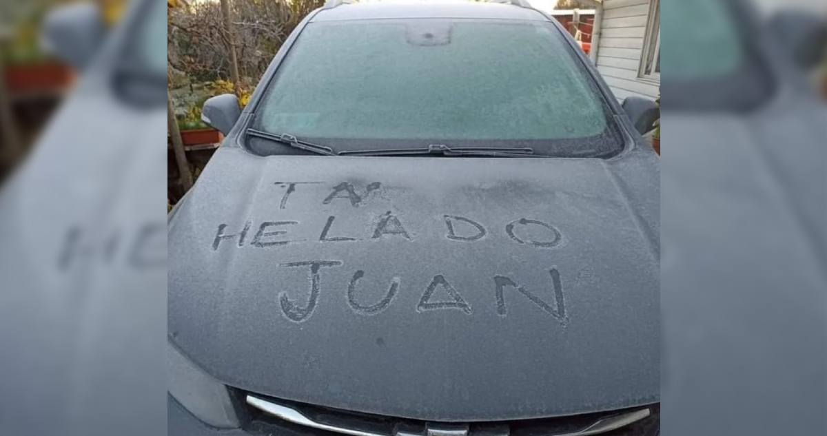 Bajas temperaturas se registran en Chile