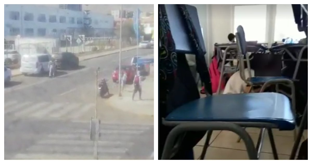 Reportan balacera en las afueras de colegio en Antofagasta