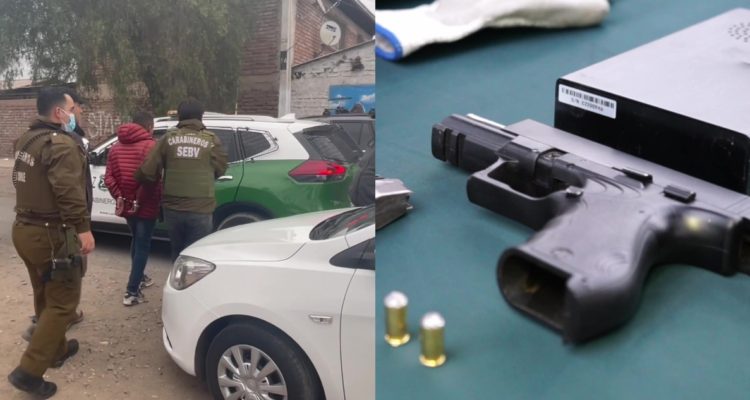 Carabineros detiene a bandas en Santiago