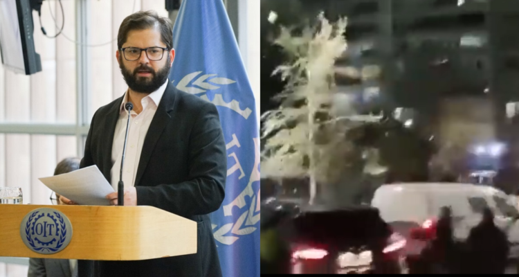 boric – visita – periodista