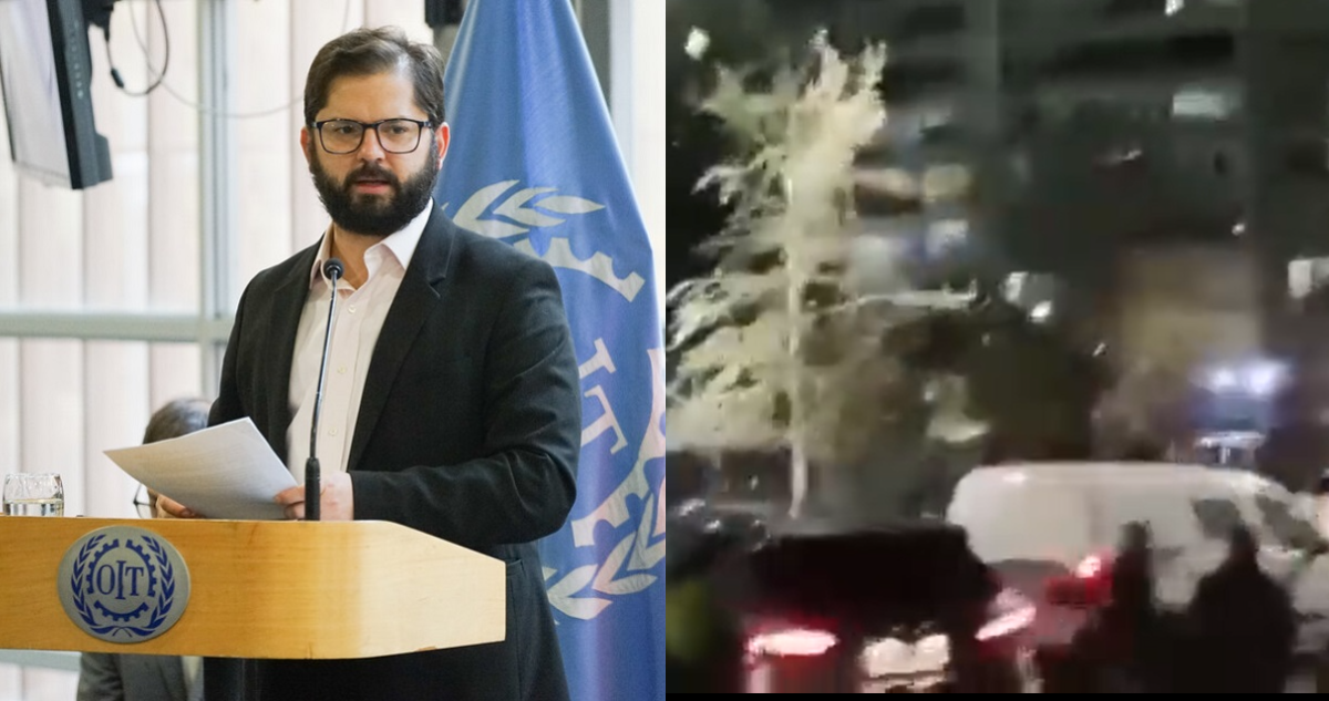 boric – visita – periodista