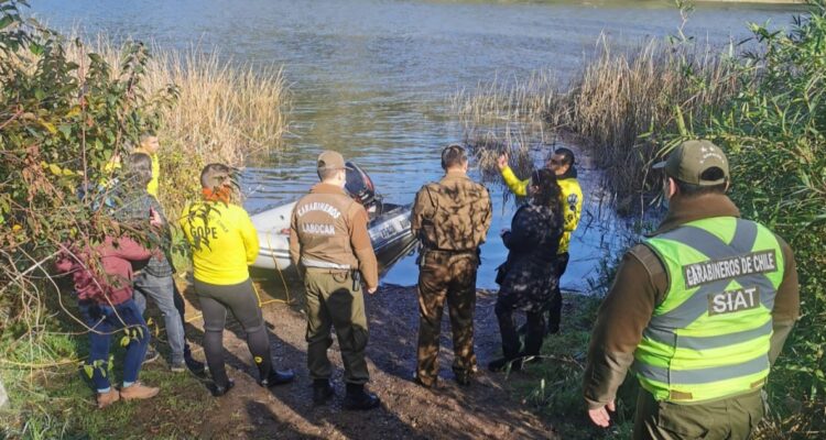 Buscan a desparecido en Valdivia