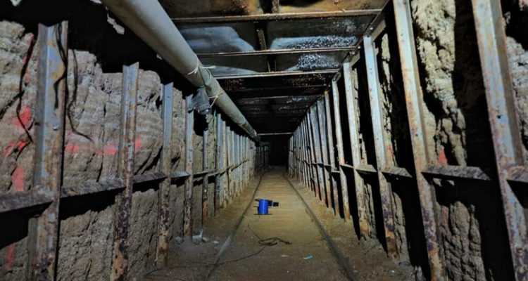 De California a Tijuana: descubren túnel de narcotraficantes que cruza frontera entre EEUU y México