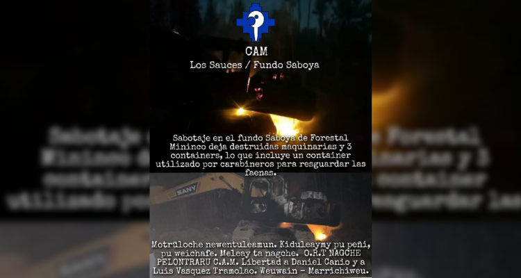 Cam se adjudica ataque en Los Sauces
