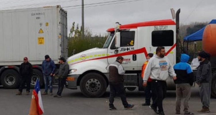 Camioneros forestales se reunirán con Carabineros por seguridad
