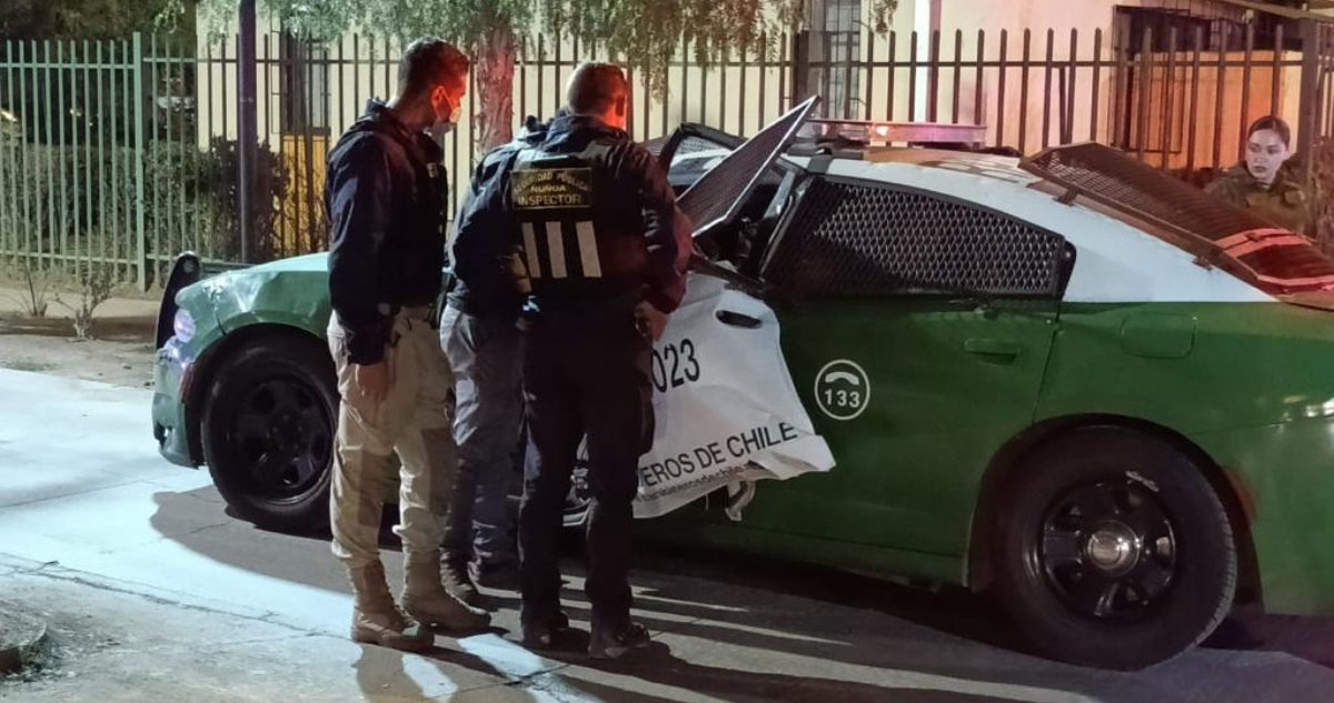 Carabineros son baleados en Ñuñoa durante fiscalización vehicular