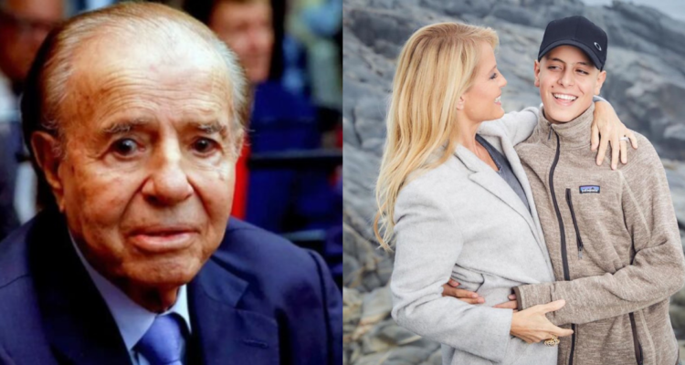 Cecilia Bolocco recuerda última visita de Menem