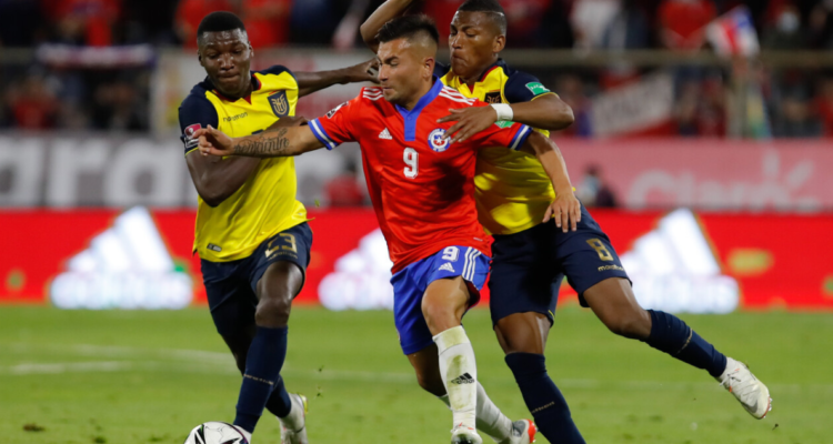 Chile vs Ecuador por las Clasificatorias a Catar 2022.