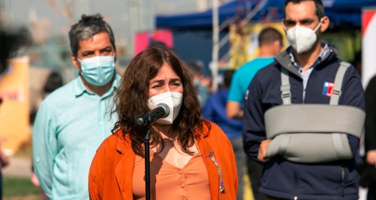 Ministra de Salud María Begoña Yarza