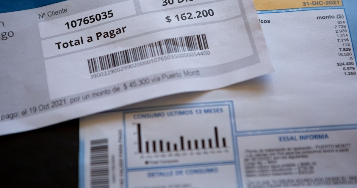 qué son los cobros de las boletas de luz, agua y gas