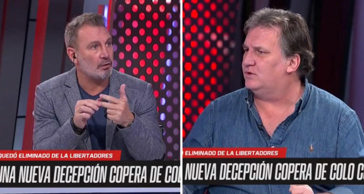 Barticciotto y Tudor protagonizaron un áspero debate tras caída de Colo Colo.