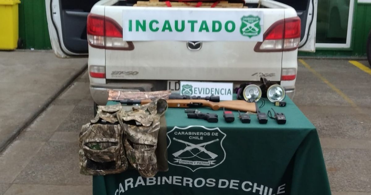 comunero vehículo robado
