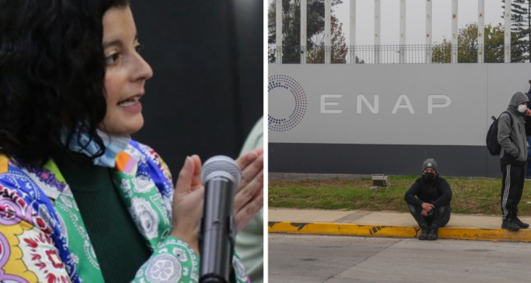 Delegada Dresdner por anuncio de corte de suministro de combustible