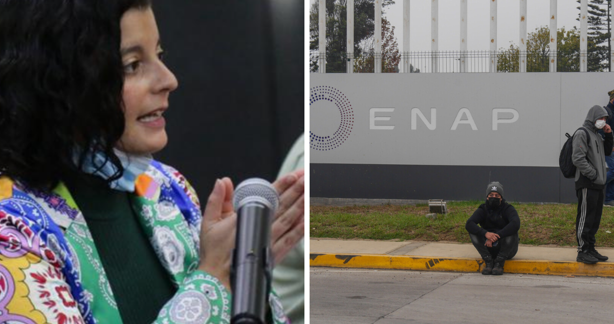 Delegada Dresdner por anuncio de corte de suministro de combustible