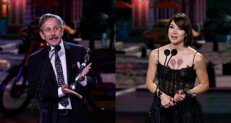 Alfredo Castro y Daniela Ramirez ganan en los premios Platino
