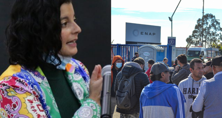 Delegada del Bío Bío niega estar involucrada en negociación con trabajadores de Enap