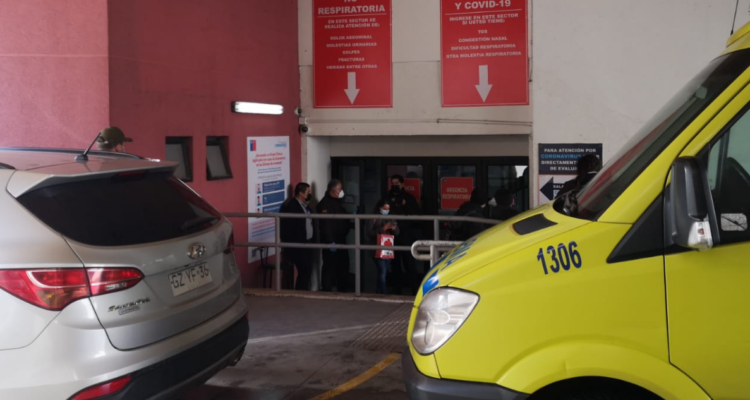 Delegado Allard y subgerente de CMPC llegan al H. de Temuco para ver a trabajador herido en ataque