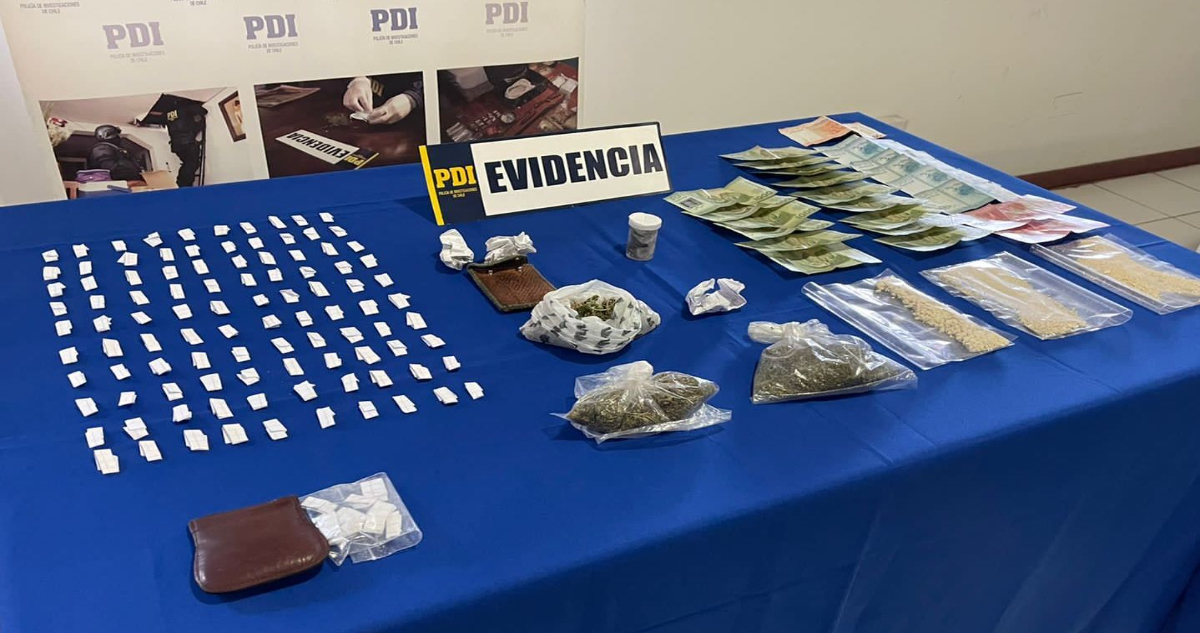 Denuncia ciudadana permitió detención de acusado de traficar droga en Illapel