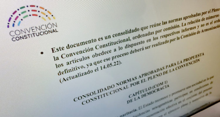 Descarga el primer borrador de la propuesta de nueva Constitución