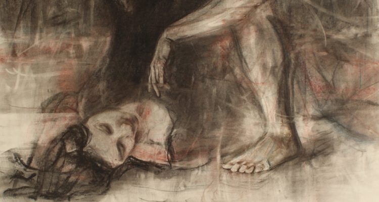 La visita (detalle), de Lorena Alarcón