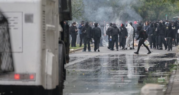 DETENIDOS QUEMA DE BUS