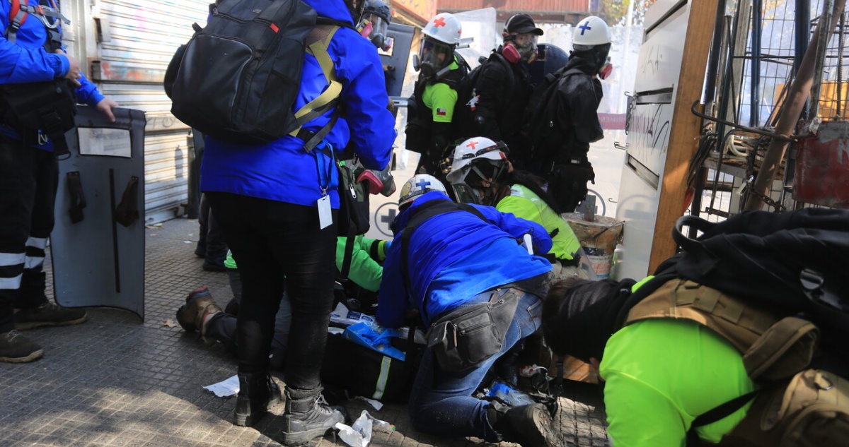 Dos detenidos acusados de disparar en marcha paralela del Día del Trabajador en la capital