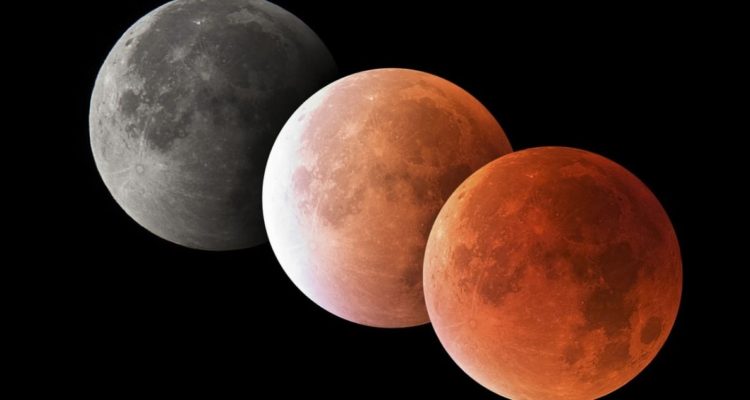 Eclipse lunar y Superluna de Sangre