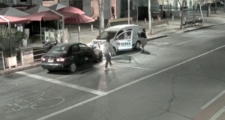 Encerrona en sector oriente de Santiago