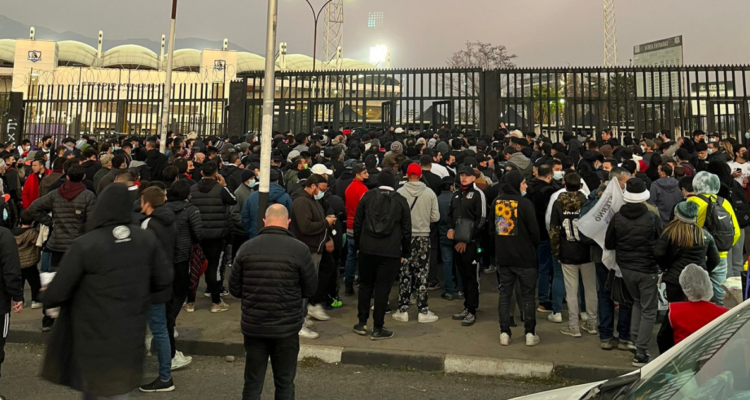Estadio Monumental otra vez fue escenario de problemas.