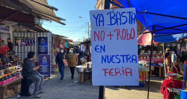 Exigen mayor seguridad en Feria de Lota por alta tasa de robos