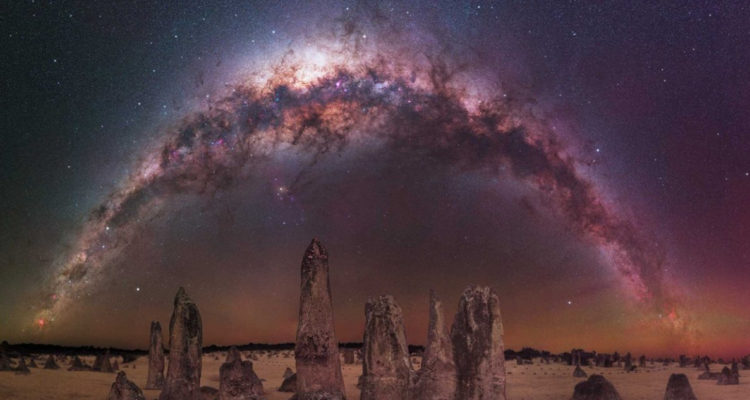Una de las 25 mejores fotografías de la Vía Láctea del 2022. Este año, dos chilenos se hicieron parte del listado.