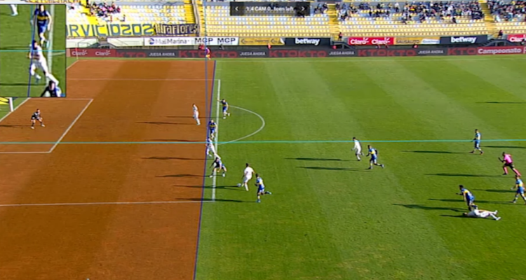 Gol anulado a La U contó con revisión del VAR.
