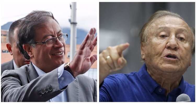 Gustavo Petro y Rodolfo Hernández.