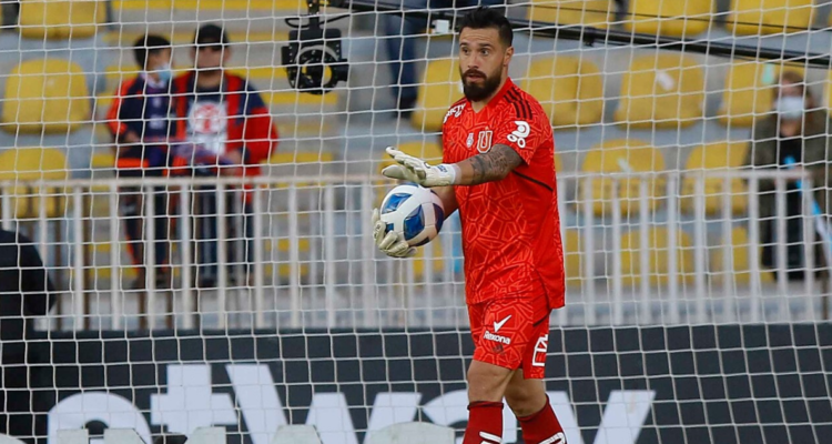 Hernán Galindez jugando por La U.