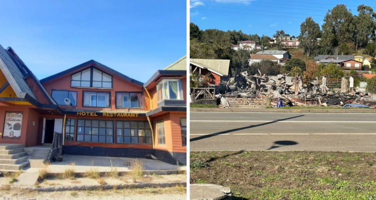 Hotel del presidente de Víctimas de Terrorismo en Macrona Sur queda reducido en cenizas