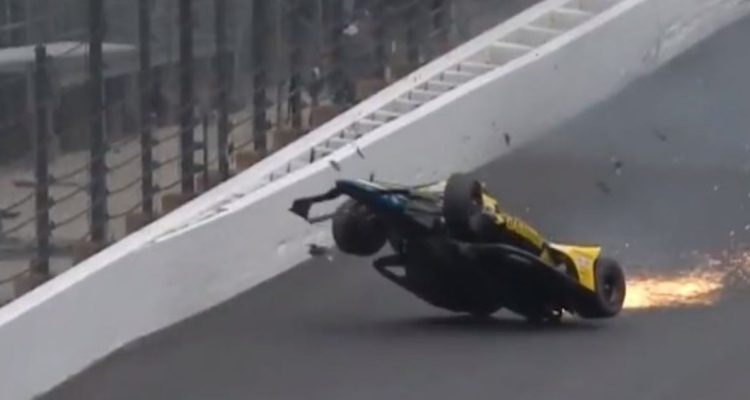 El impactante accidente en el Indy 500