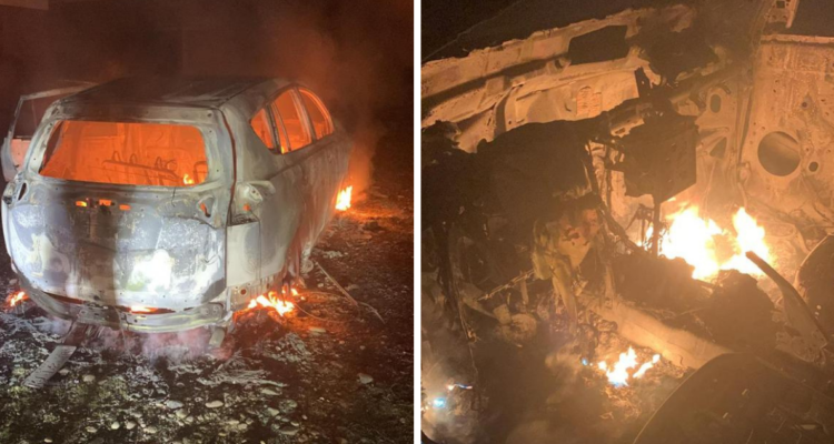 Incendio destruye una vivienda y un vehículo en la comuna de Angol.