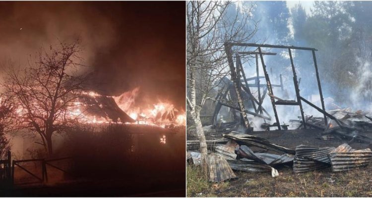 Incendio de iglesia en La Araucanía