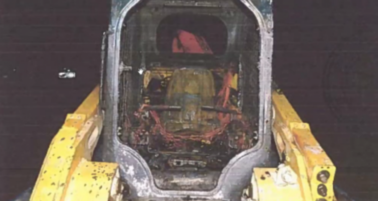 robó e incendió maquinaria de su exjefe