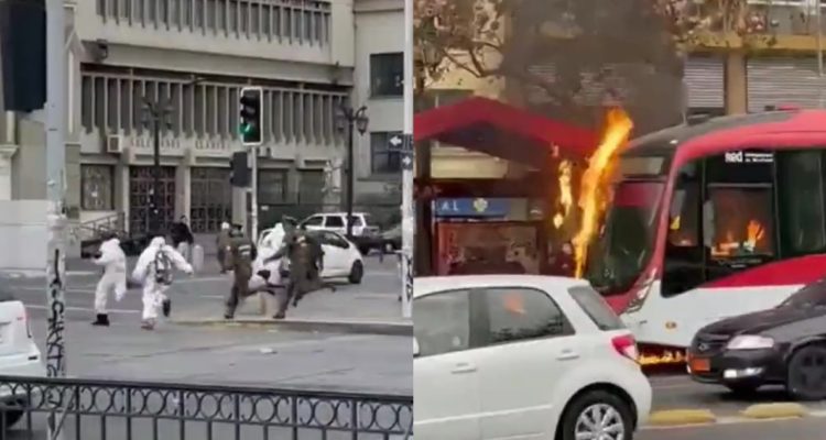 Internación provisoria para acusado por quema de bus