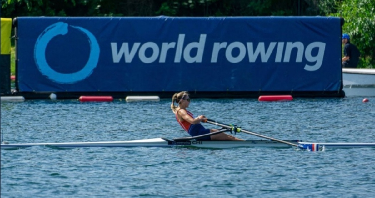 Isidora Niemeyer logró el quinto puesto en la Copa Mundial de Remo en Serbia.