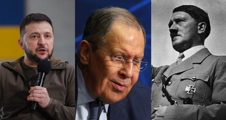 Israel condena de “grave y escandalosa” comparación de canciller ruso entre Zelensky y Hitler