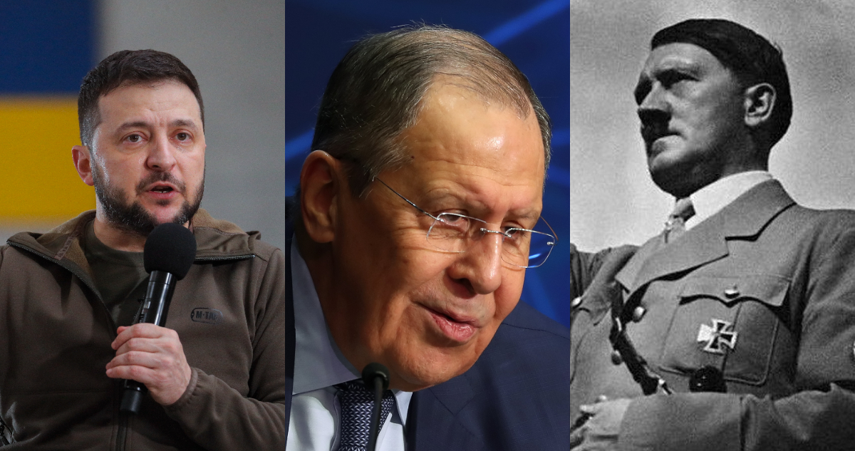Israel condena de “grave y escandalosa” comparación de canciller ruso entre Zelensky y Hitler
