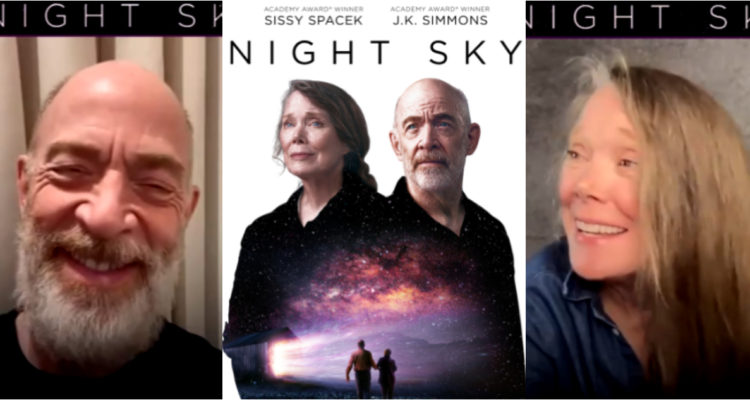 Sisi Speck y JK Simmonds en Night Sky